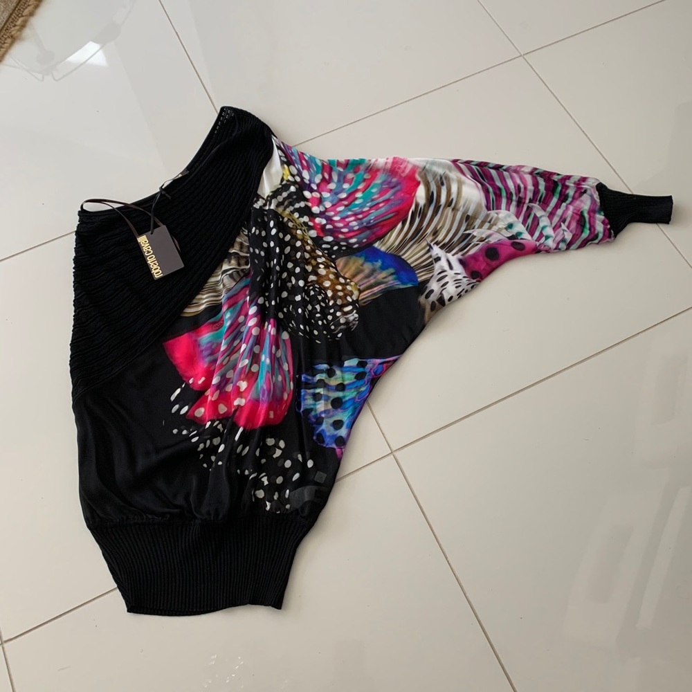 Roberto Cavalli one arm sweater size 8-10